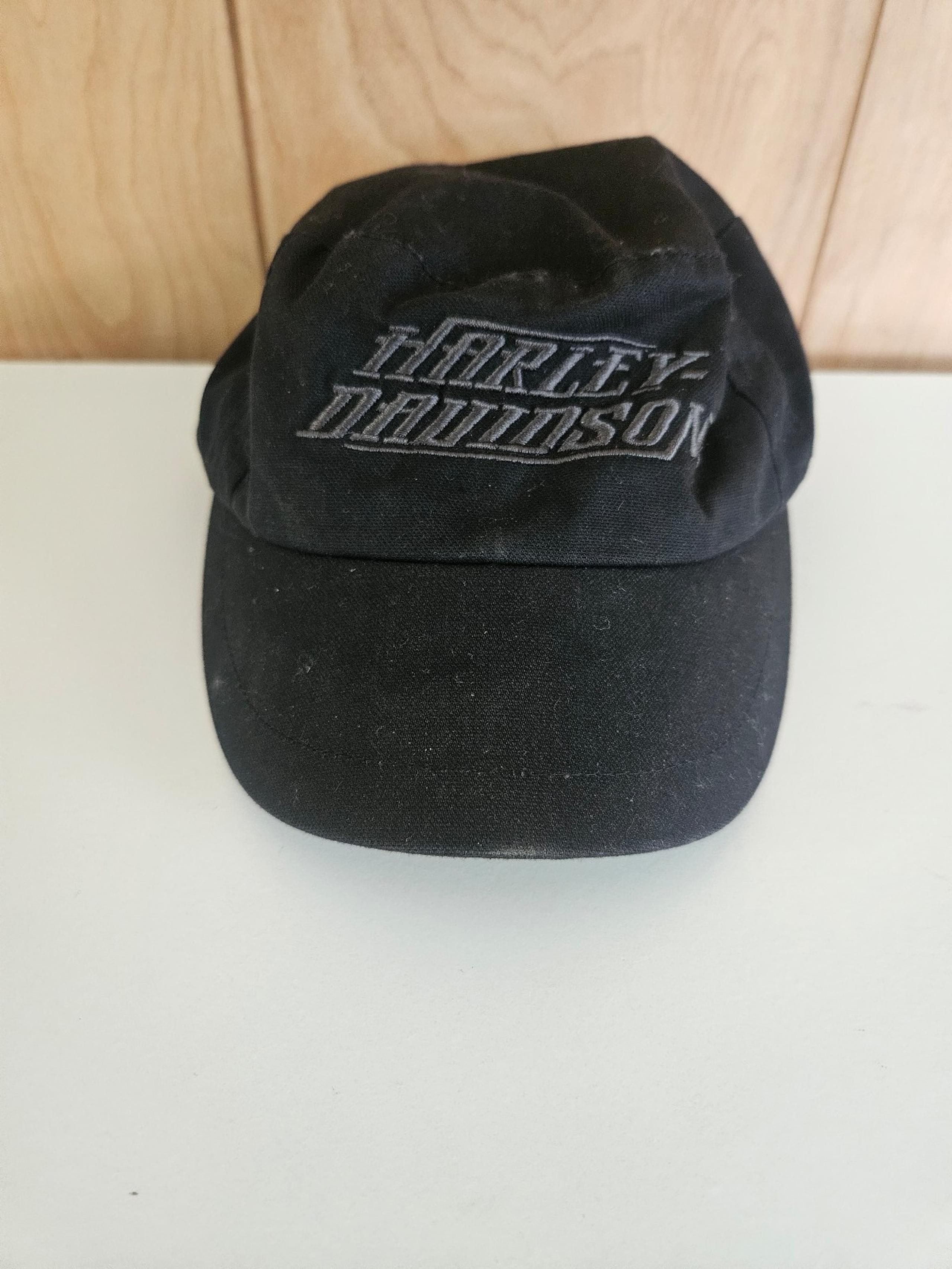 Harley Davidson Women's Short Billed Hat In Black Size Small