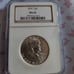Graded silver half dollar