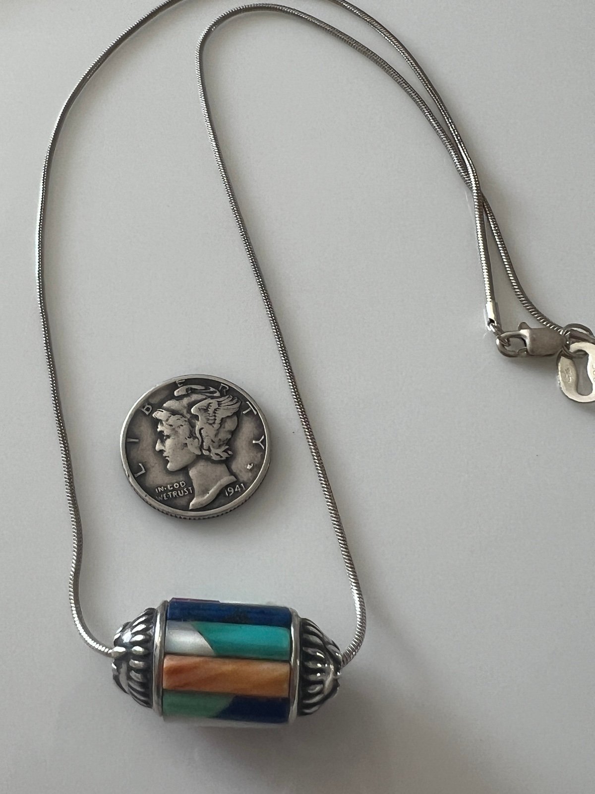 Carolyn Pollack Sterling Necklace
