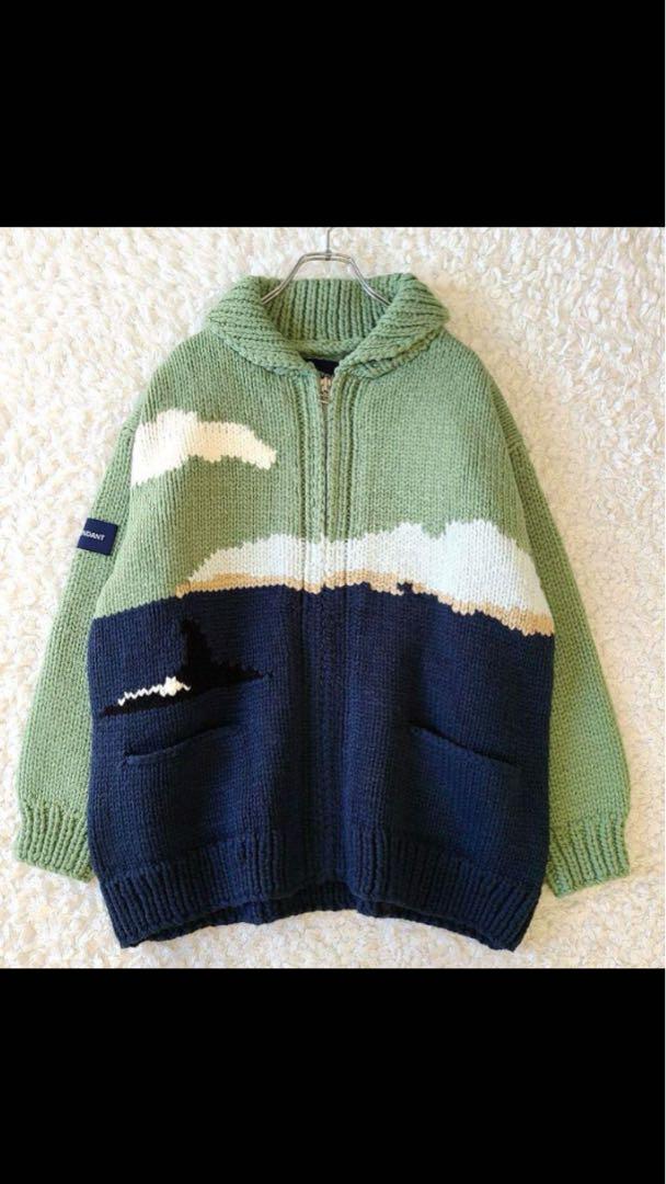 【めっちゃ変わる】 Condition✨】Descendant Excellent Cowichan Cardigan Sweater トップス
