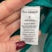 Ulla Johnson Adaleigh Peplum Sleeveless Halter Top Verdigris Green Teal Women 6
