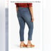 'Ab'Solution High Waist Raw Hem Skinny Crop Jeans Wit & Wisdom SZ 16
