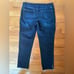'Ab'Solution High Waist Raw Hem Skinny Crop Jeans Wit & Wisdom SZ 16