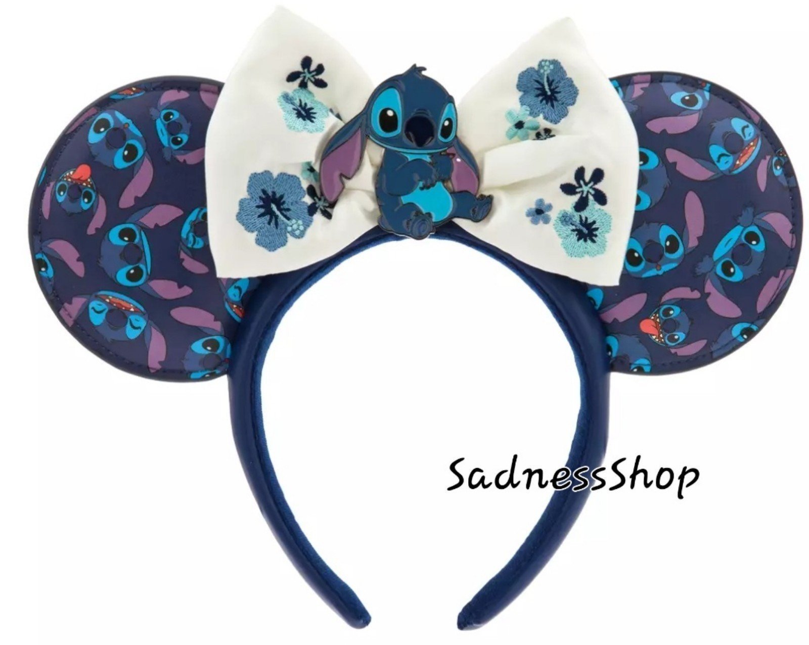 Disney Parks 2024 Stiche Minnie Ears Headband