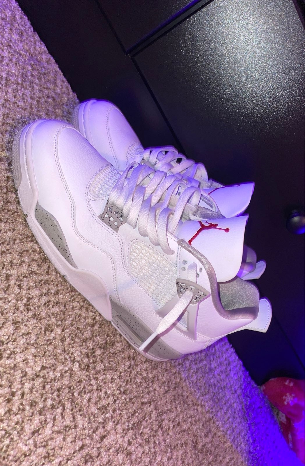 Jordan 4 retro white oreos