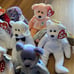 Ty beanie babies bear lot