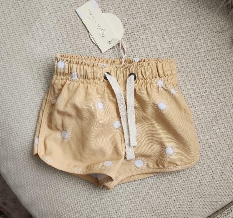 Rylee + Cru Sunburst Swim Trunks