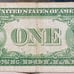 Series 1935 g one dollar silver certificate excellent condition