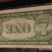 Series 1935 g one dollar silver certificate excellent condition