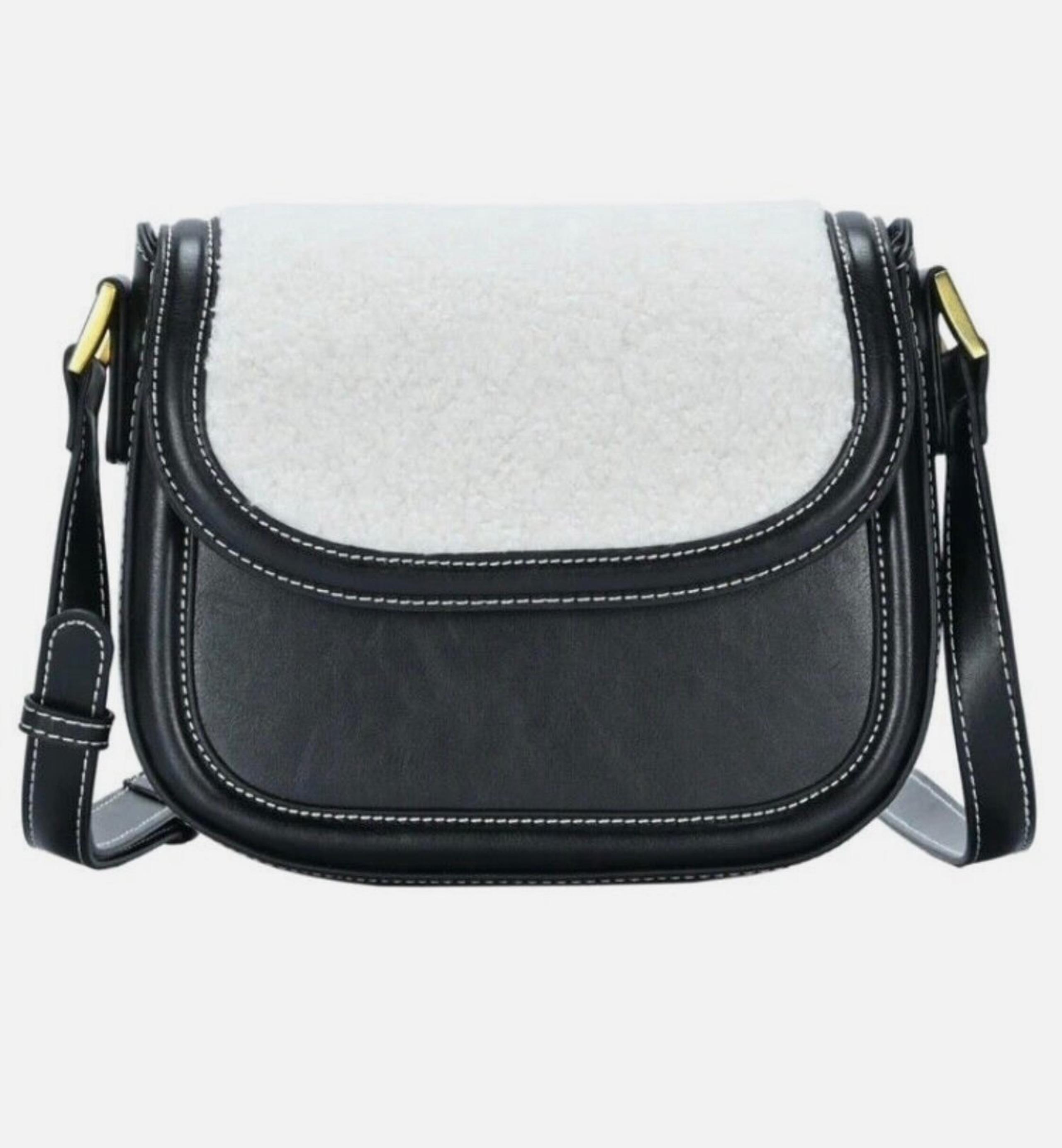 NWOT Black Vegan Leather Crossbody Purse by Antik Kraft