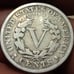 Liberty V NICKELS, 1883 UNC BU, 1912,1912D, VG