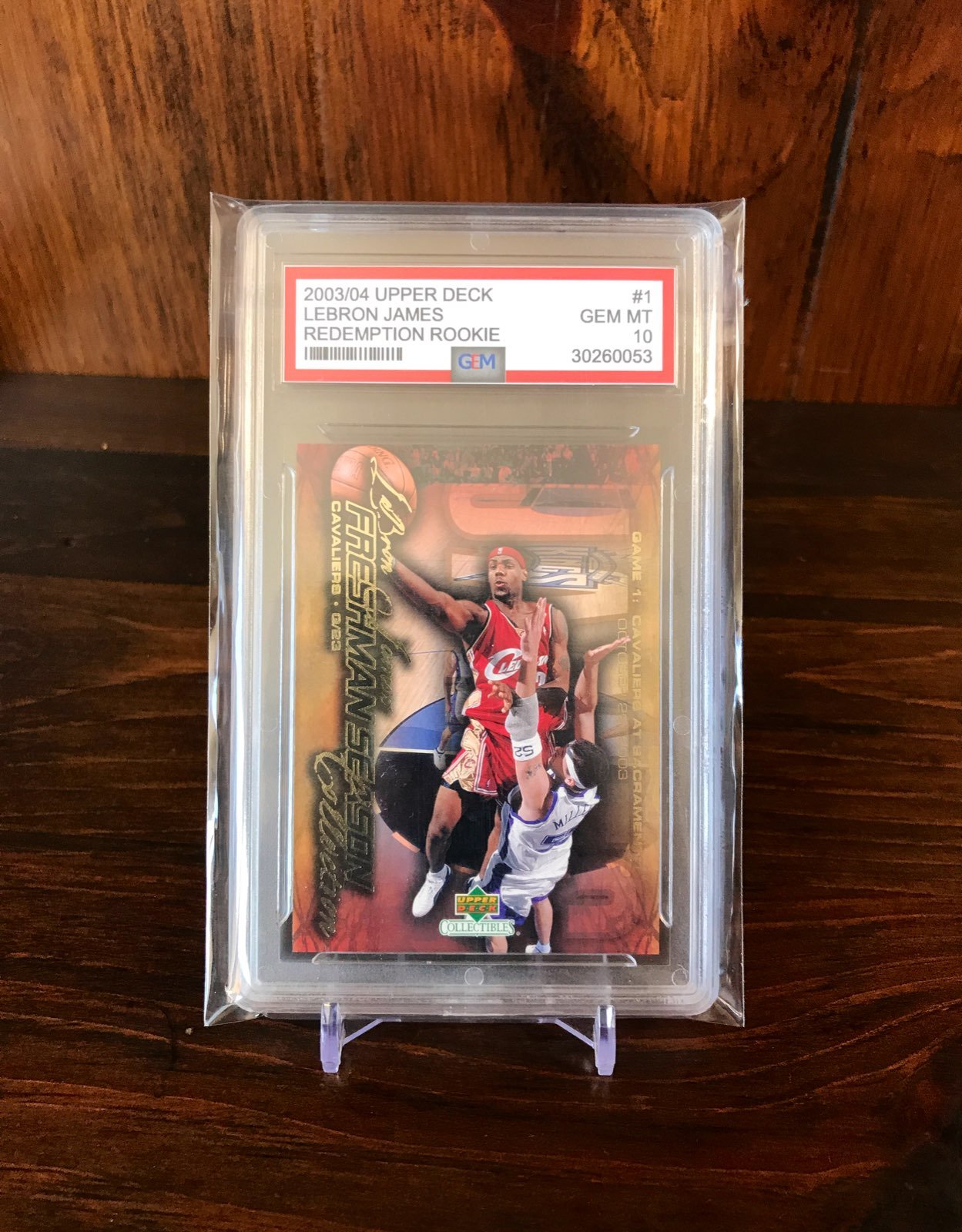 2003 LEBRON JAMES ROOKIE GEM MINT 10