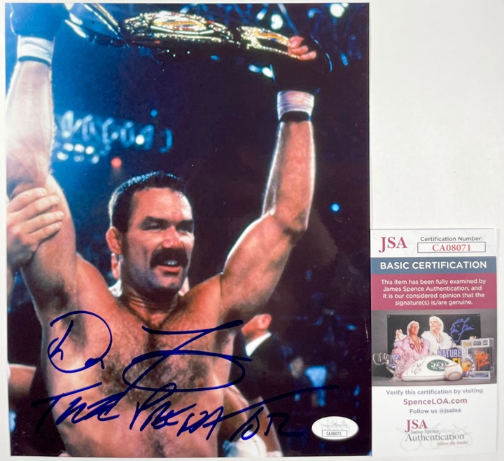 UFC Predator Don Frye Signed 8x10 Photo A Autograph MMA Fighter Pride JSA COA