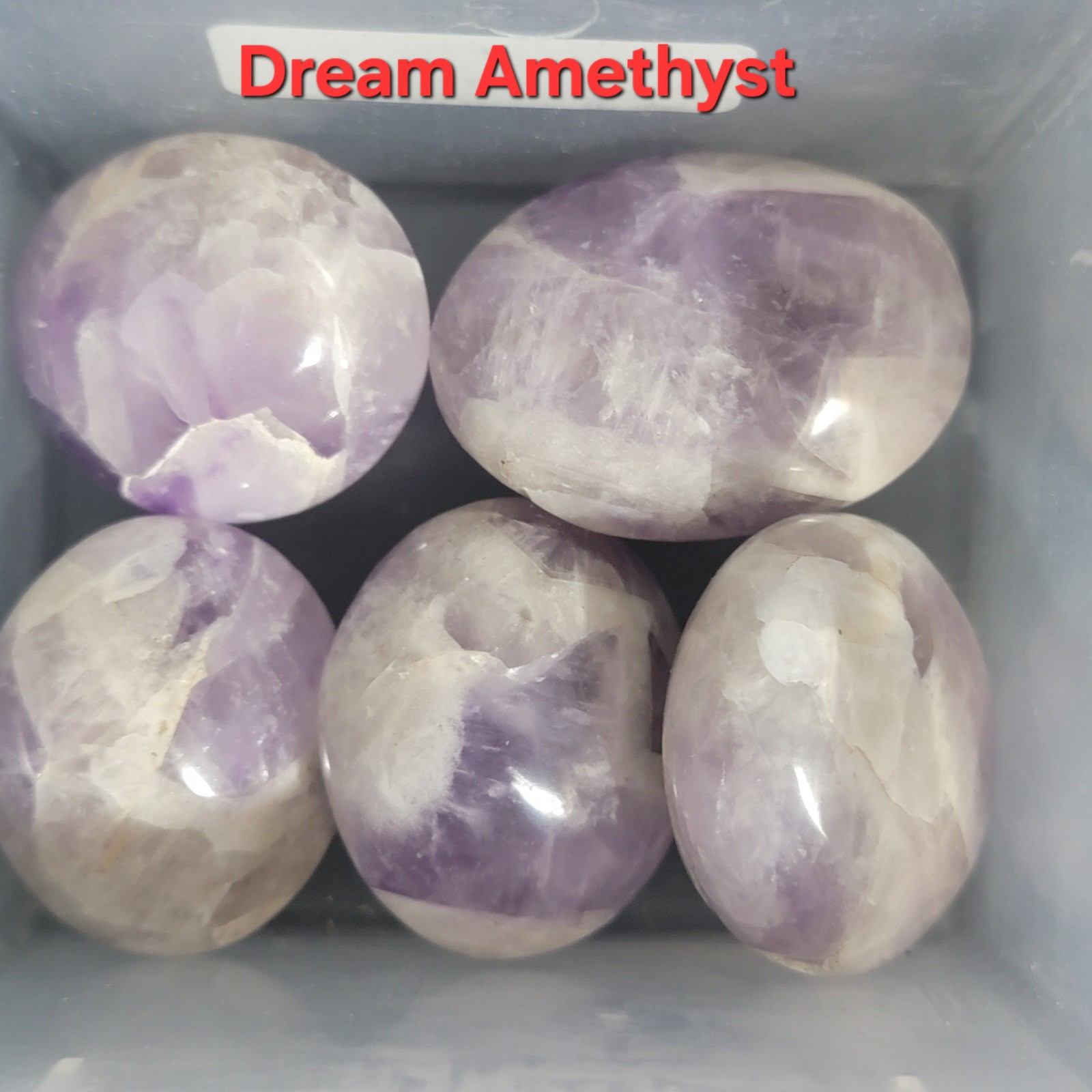 Dream Amethyst Palmstones