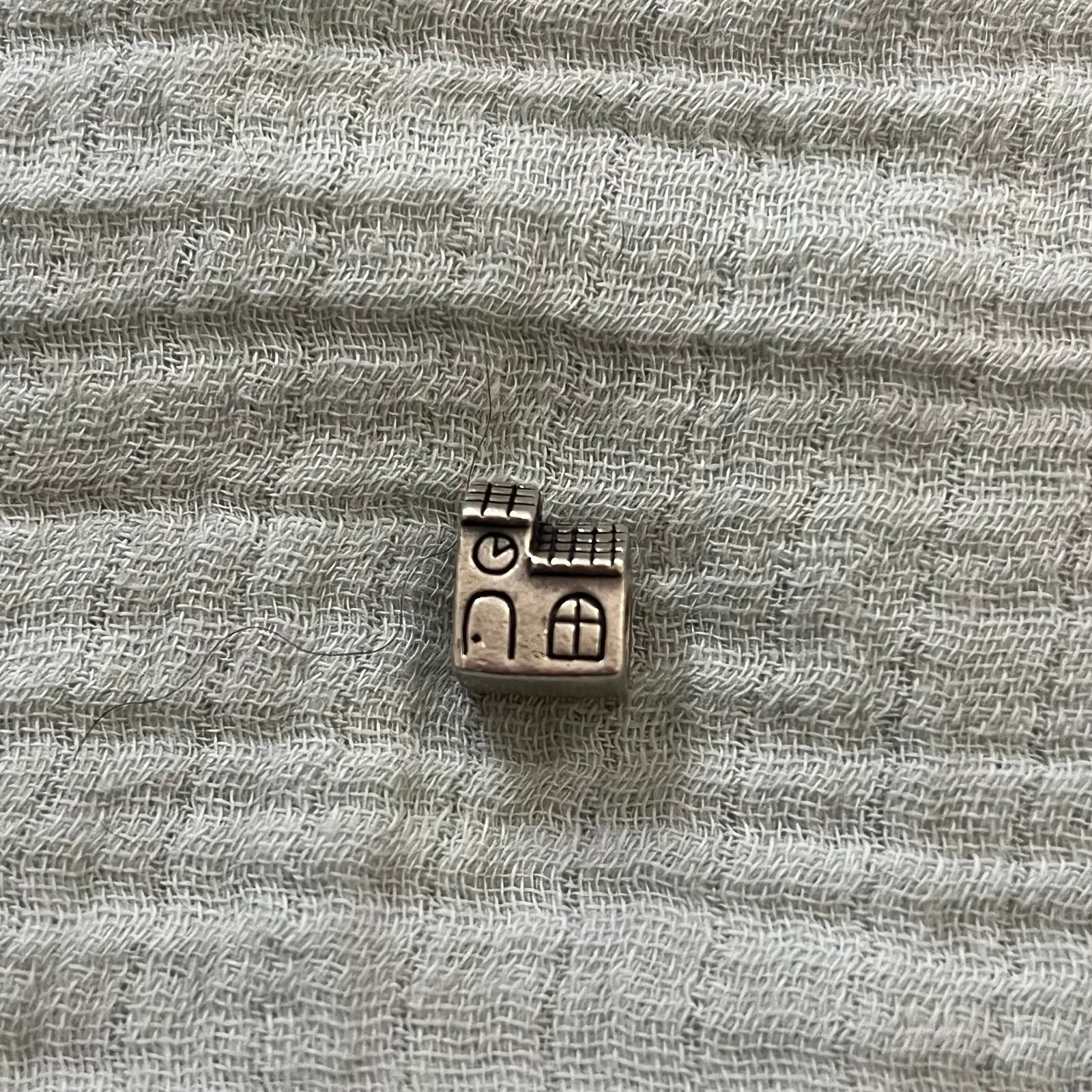 Authentic Pandora Church Charm Rare Sterling Silver Charm