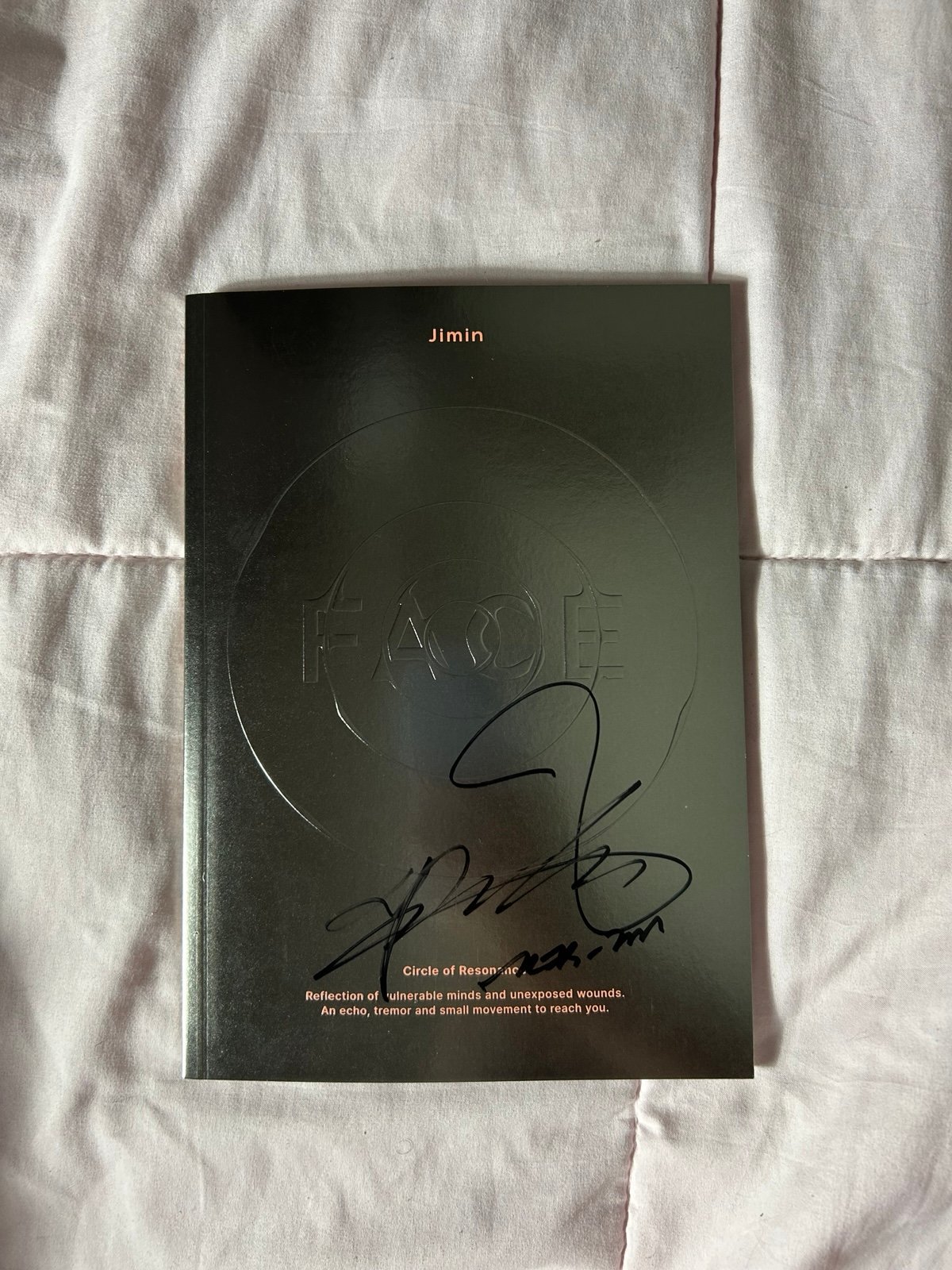 BTS Jimin Face Signed Album CD