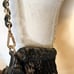 Charlie My Love Fringe Handbag Belt Fanny Pack Brown Gold Cheetah Leopard Print
