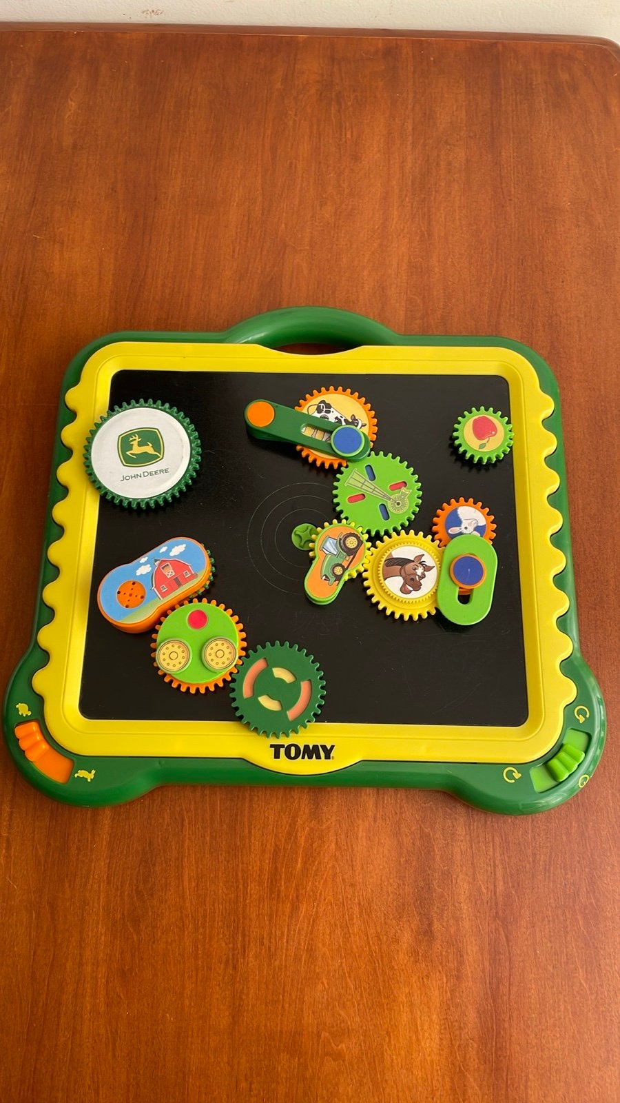Vintage Tomy John Deere Gears Sensory Toy 1997