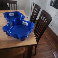 Beyblade Burst Turbo Slingshock Beystadium Arena, Blue Stadium (2 of them)
