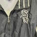 Champion Vintage 90s Chicago White Sox Full Zip Windbreaker Black Grey XXL