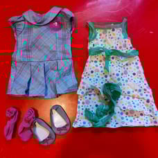 American girl outfits lot of 2