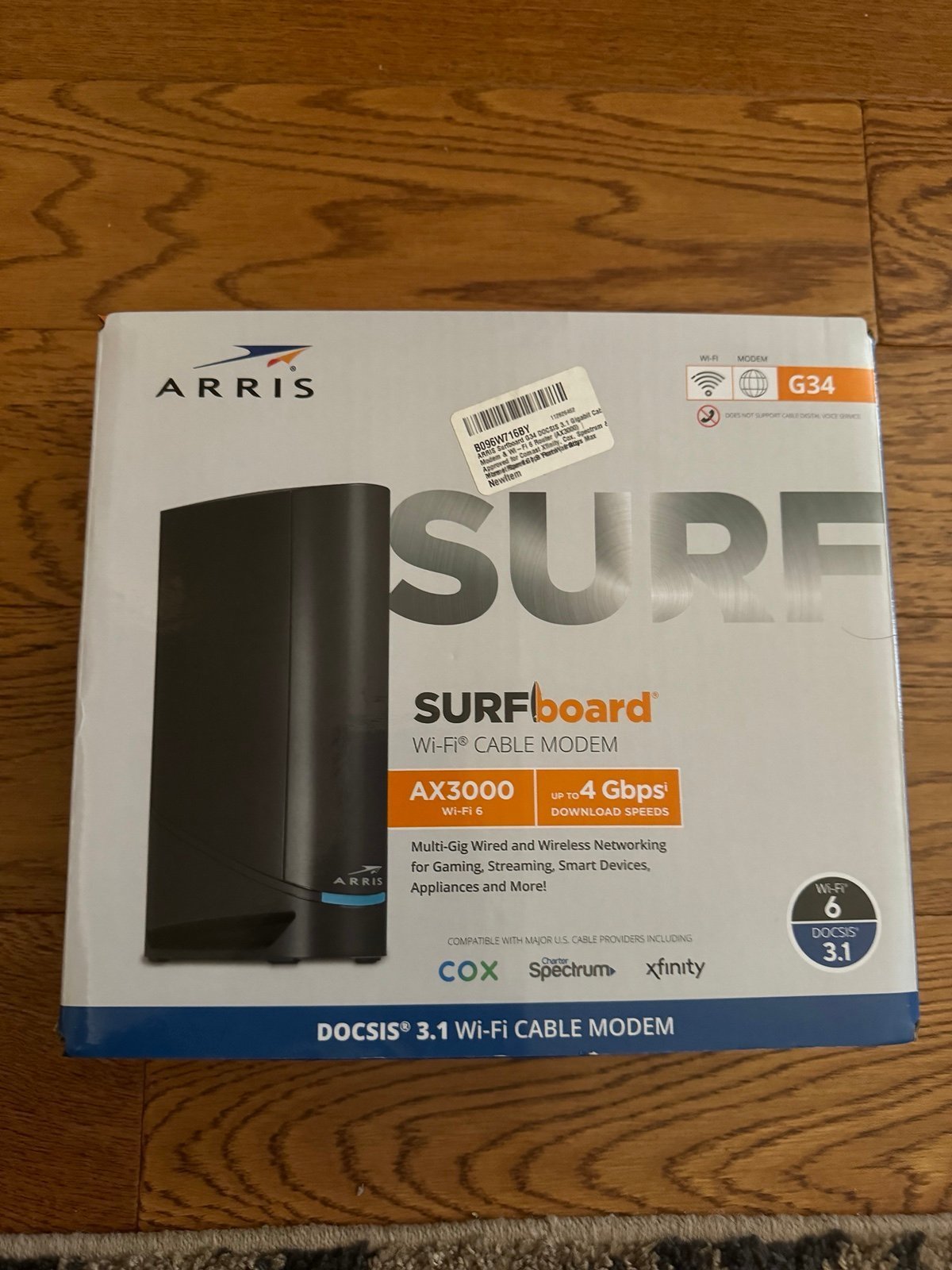 Arris Surfboard Docsis 3.1 WiFi Cable Modem