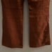 Urban Outfitters Isabella Faux Leather Flare Pant Womens Brown Cognac Size 0