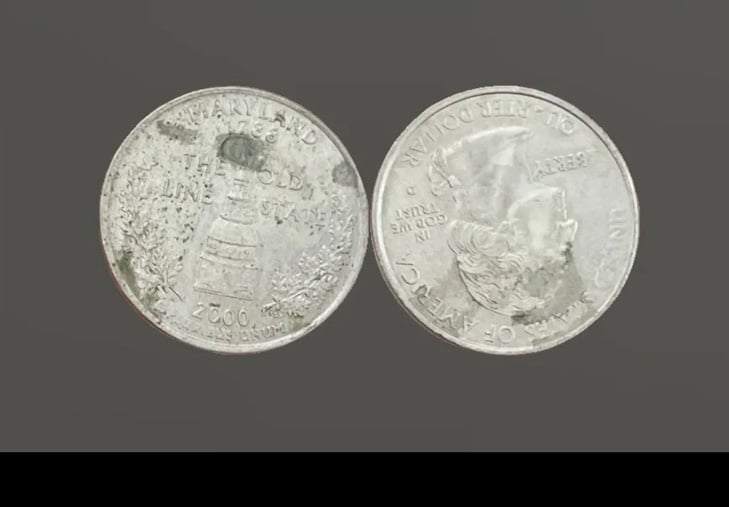 Error Maryland quarter 2000