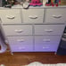 Dresser for Bedroom 9 Storage Drawers White