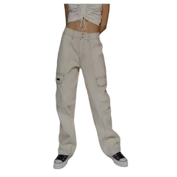 BDG Urban Outfitters Women's Bone Cotton Cargo Jeans
