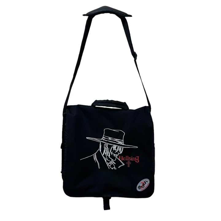 Hellsing Anime Myth Messenger Black Shoulder Bag Cosplay