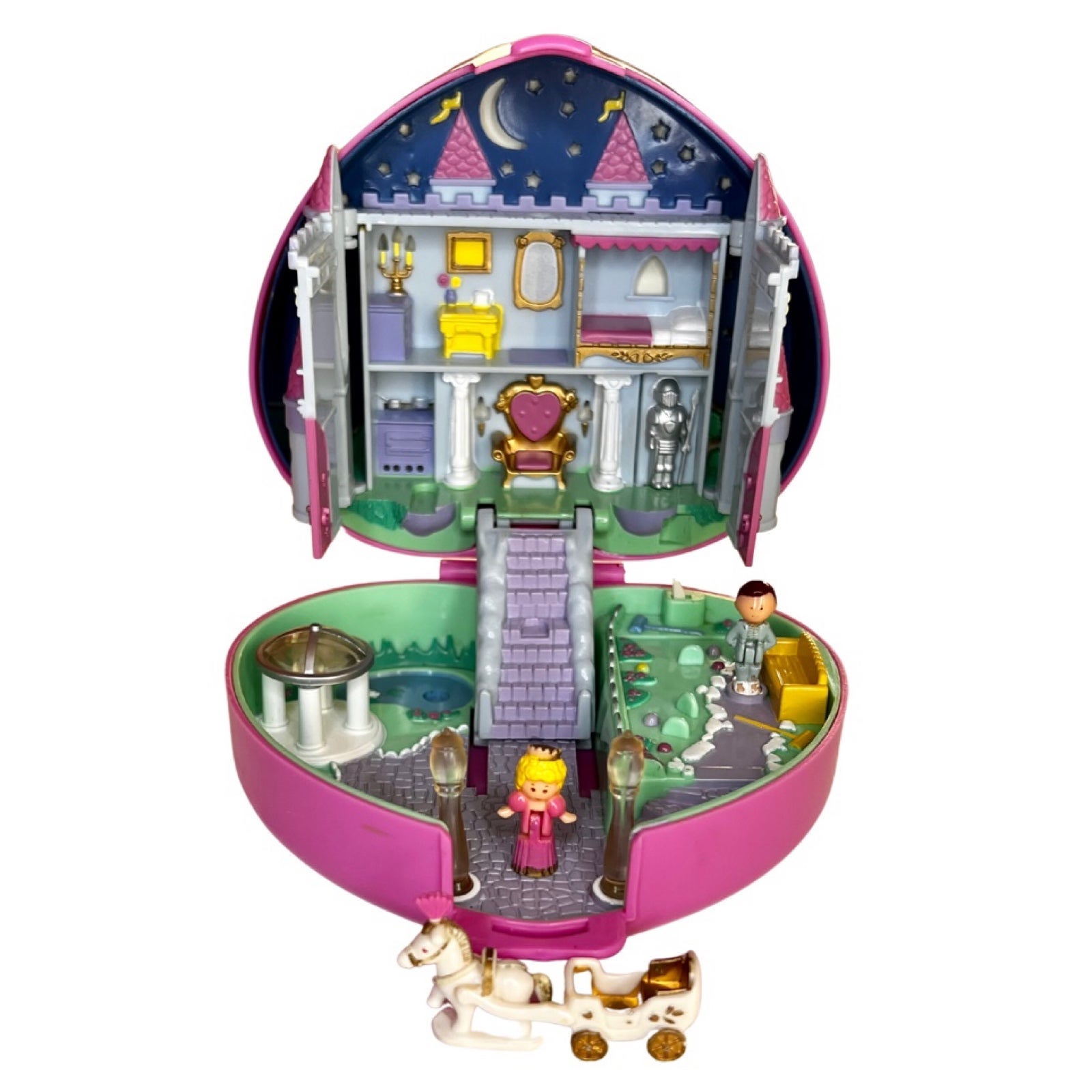 Vintage Bluebird 1993 Polly Pocket Starlight Castle (99% COMPLETE)