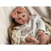 Realistic Reborn Baby Dolls Girl Silicone Full Body Vinyl 19 Inch Newborn Doll