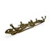 Vintage Brass Wall Hooks with Cherubs – Ornate Angelic Design, 14” Wide