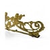 Vintage Brass Wall Hooks with Cherubs – Ornate Angelic Design, 14” Wide
