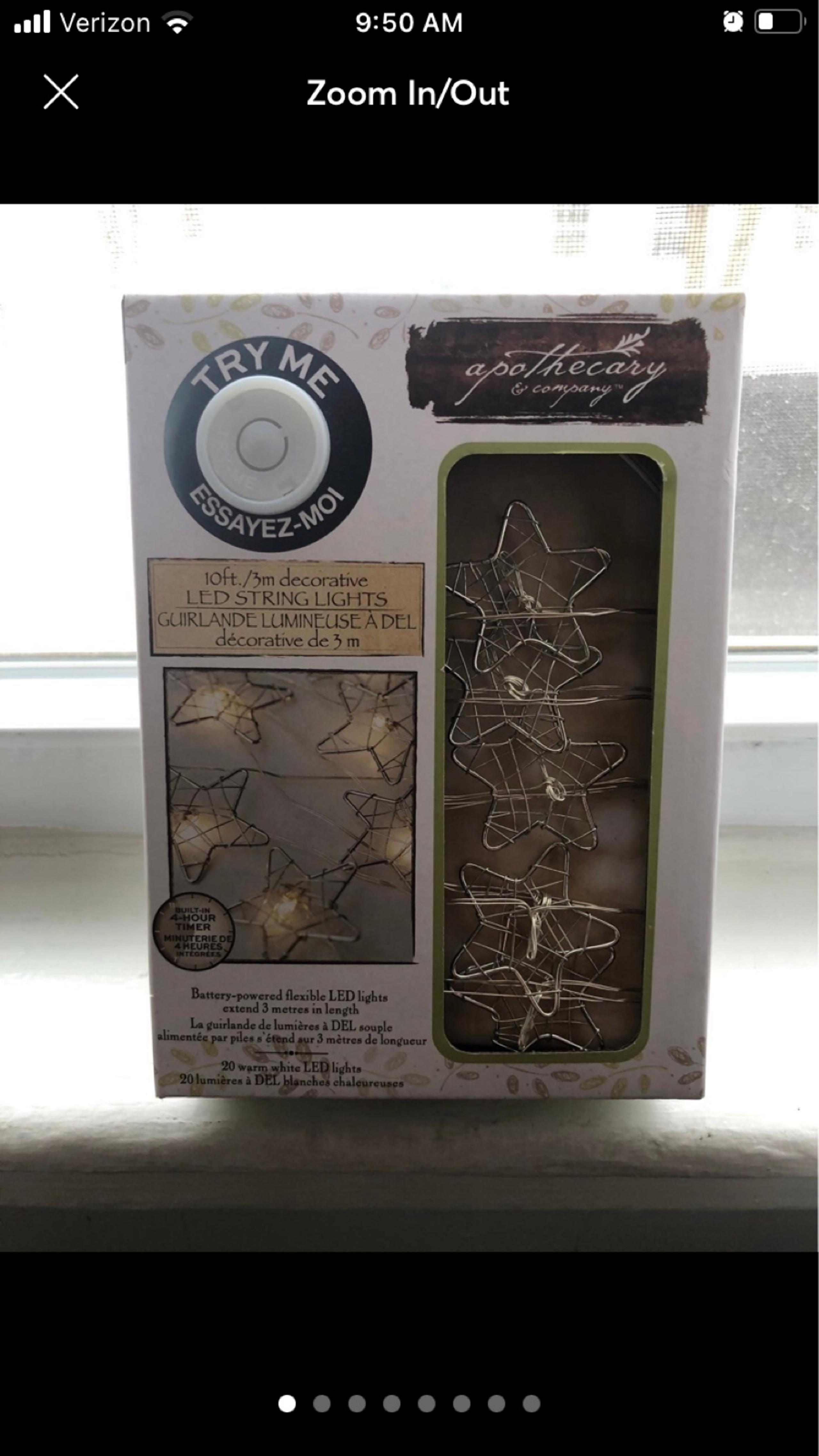 LED Star Battery Operated Lights