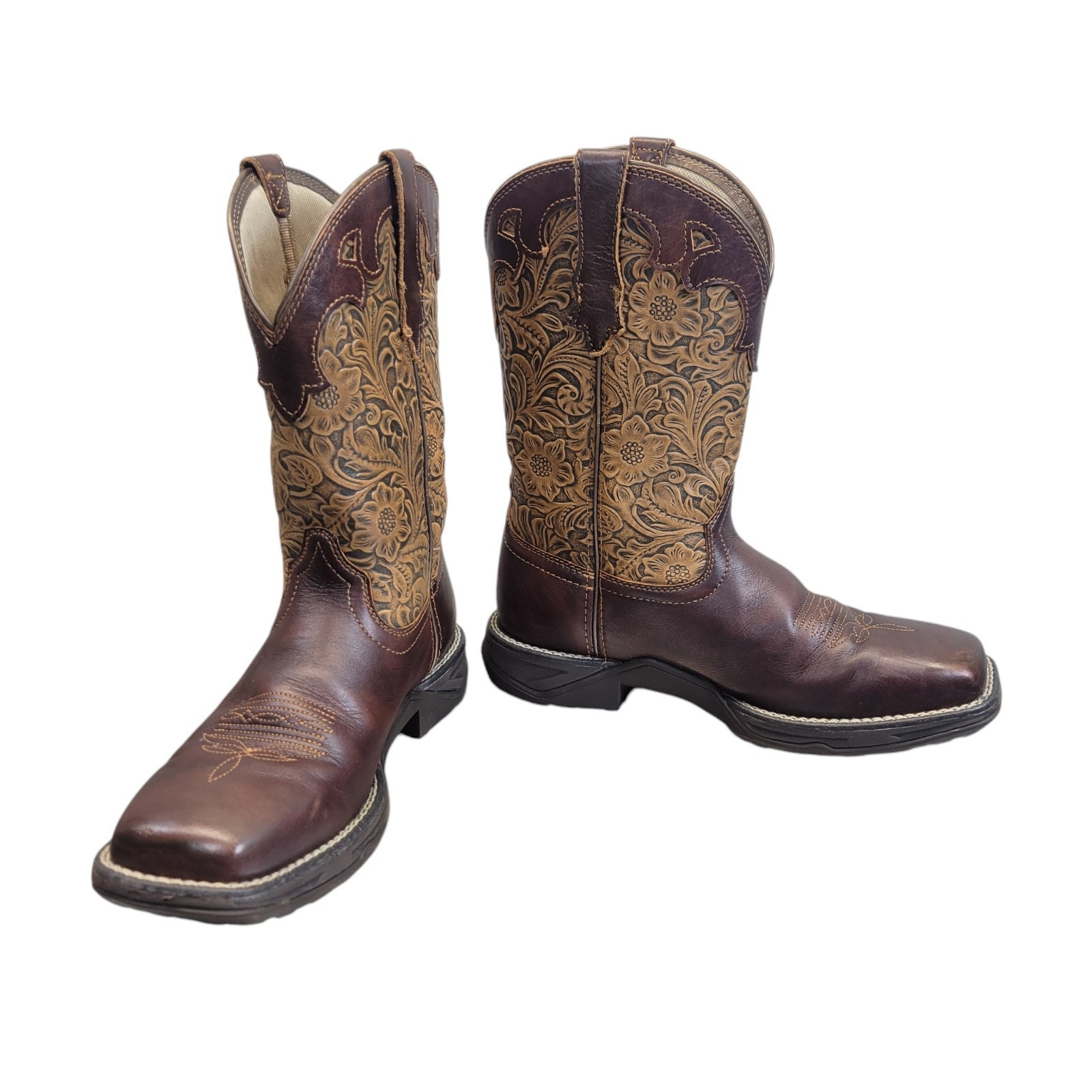 Ariat Ladies Anthem Savanna Size 6.5 USA Western Boots Floral (4.5 UK) (37 Euro)