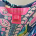 Lilly Pulitzer Camellia Cover Up Small Sheer Maxi Inky Navy Glow & Flow Print