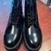 Size 10 Men's Dr. Martens Rikard 8-Eye Combat Boots Black/Polished NWOB