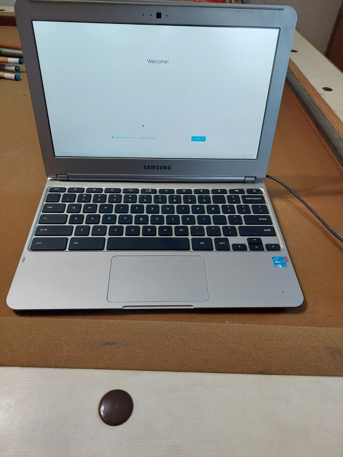 Samsung chrome laptop