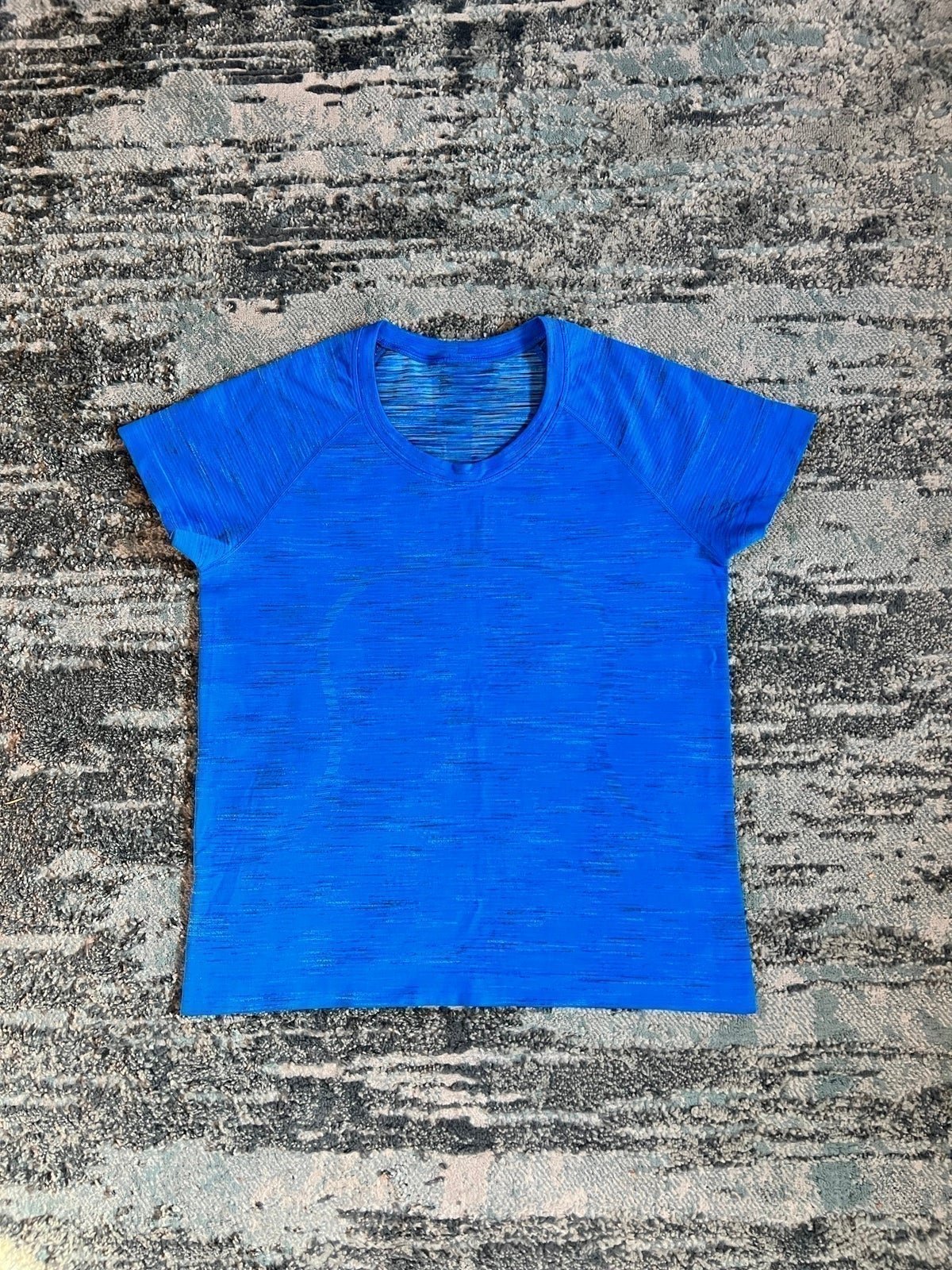 Lululemon Swiftly Tech Short Sleeve 2.0 *Race Size 10 In Chroma Check Poolside