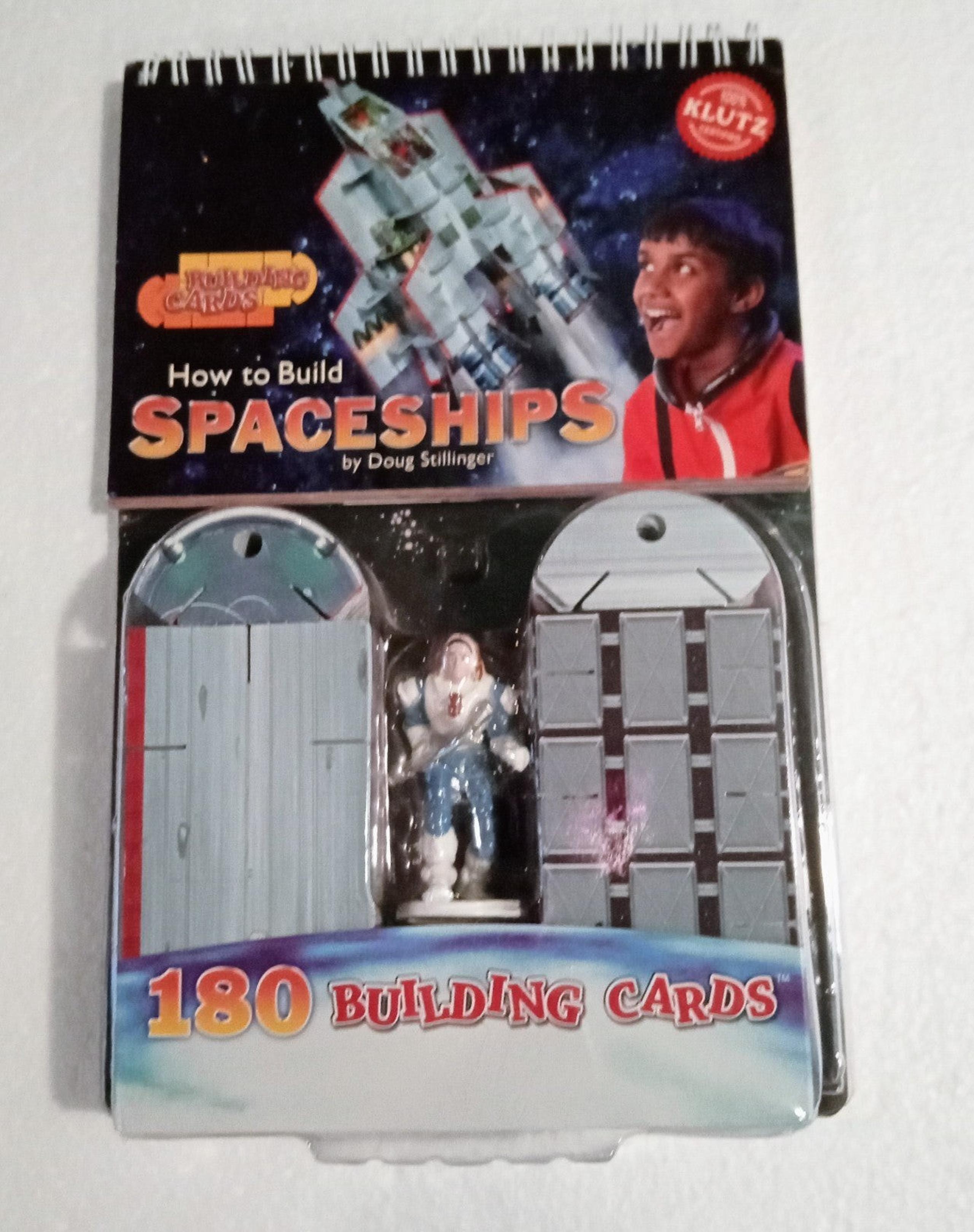 NEW HOW TO BUILD SPACESHIPS BOOK 180 BUILDING ACTIVITY CARDS by Doug Stillinger