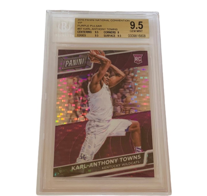 Karl Anthony Towns RC BGS 9.5 Pulsar GEM