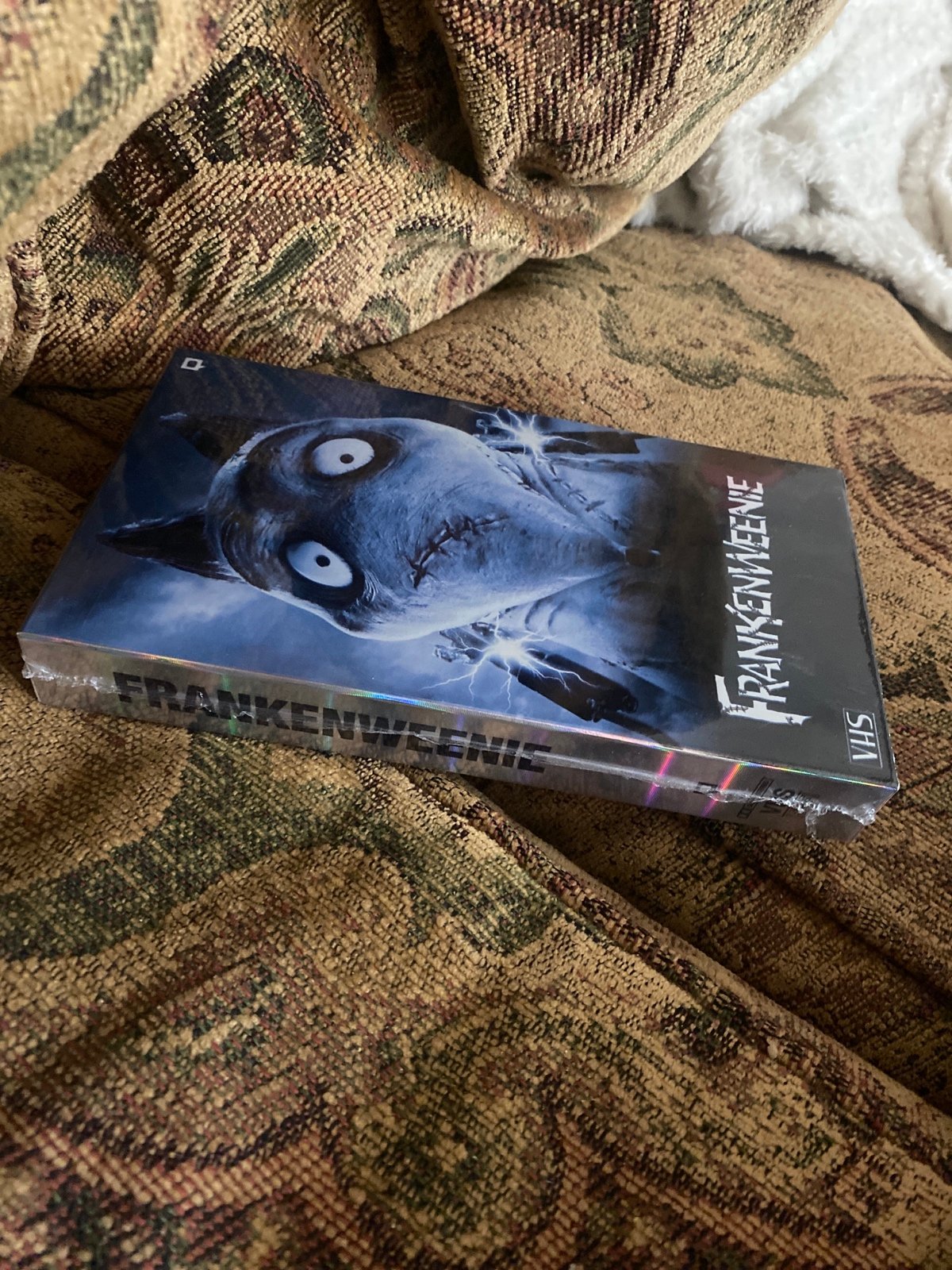 Frankenweenie (2012) VHS rare prism hologram NEW cassette tape Tim Burton Disney