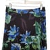 Maree Pour Toi Maxi Skirt Size 16 Black Blue Floral Lined Formal Iridescent