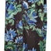 Maree Pour Toi Maxi Skirt Size 16 Black Blue Floral Lined Formal Iridescent