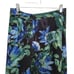 Maree Pour Toi Maxi Skirt Size 16 Black Blue Floral Lined Formal Iridescent