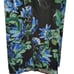 Maree Pour Toi Maxi Skirt Size 16 Black Blue Floral Lined Formal Iridescent