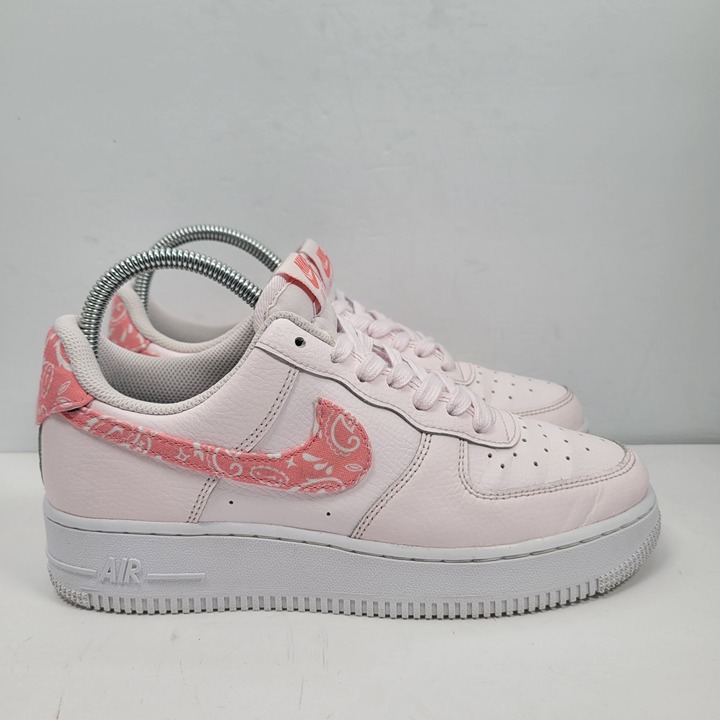 Nike Air Force 1 Pink Paisley Women's Sneakers FD1448-664 US Size 8