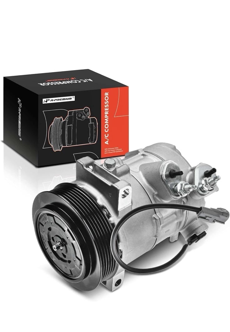 A-Premium Air Conditioner AC Compressor with Clutch
